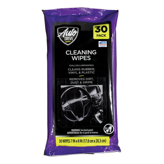 Auto Drive - Interior Car Cleaning Wipes (30 Count, 10 pack)