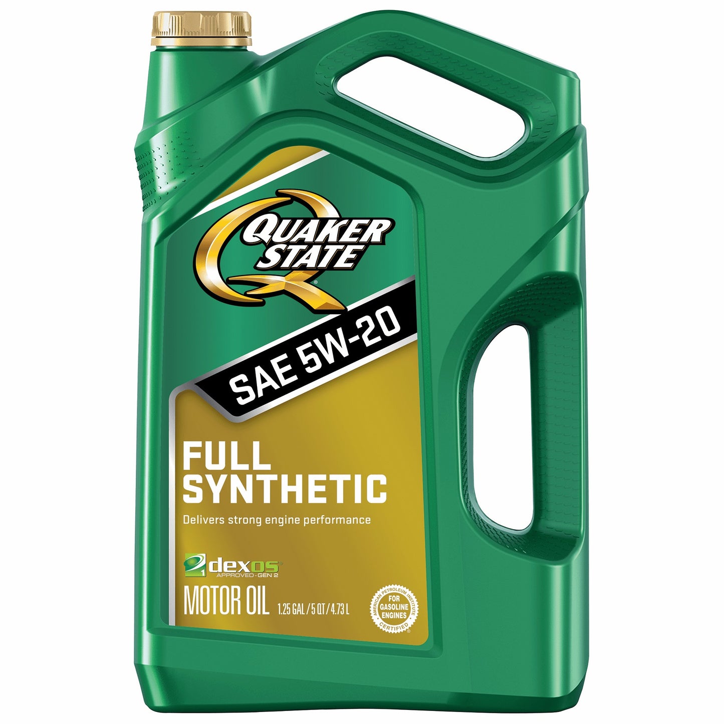 Quaker State Quaker State Full Synthetic 5W-20 Motor Oil, 5-Quart